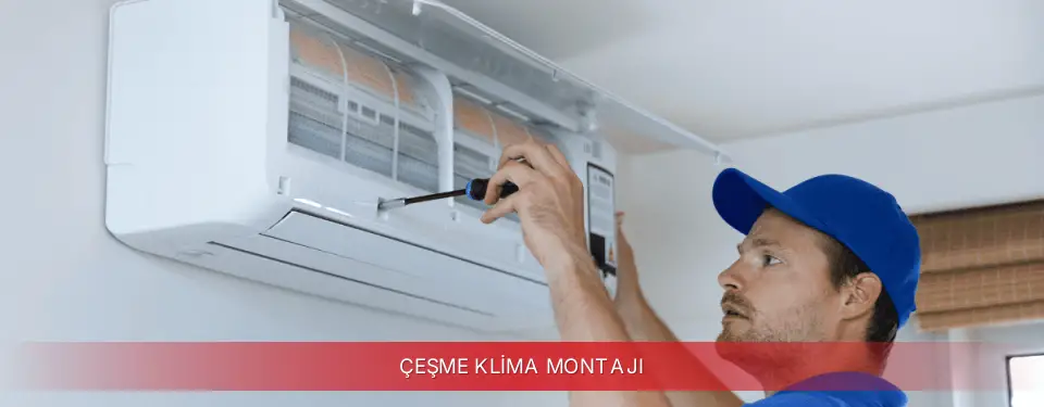 Çeşme İlçemi Finlux Klima Montajı